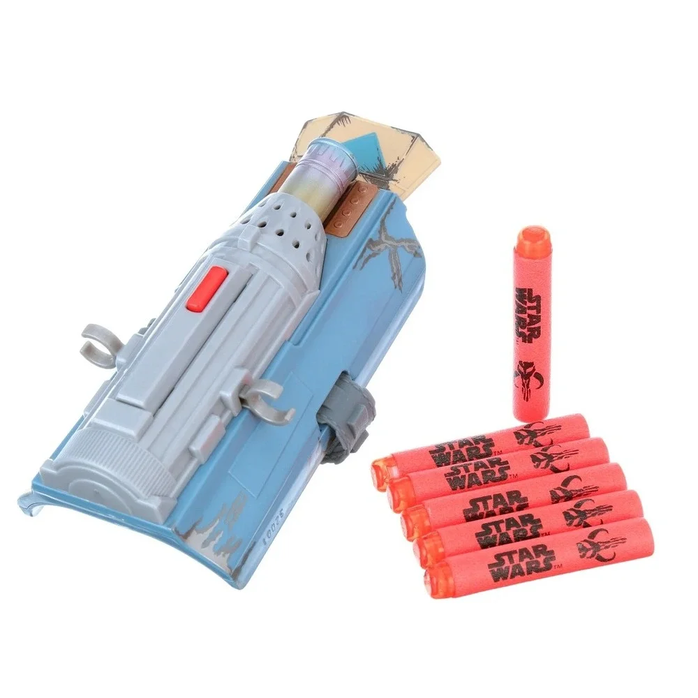 Star Wars The Mandalorian Mask‎ & Gauntlet Set NERF Dart Blaster Toy